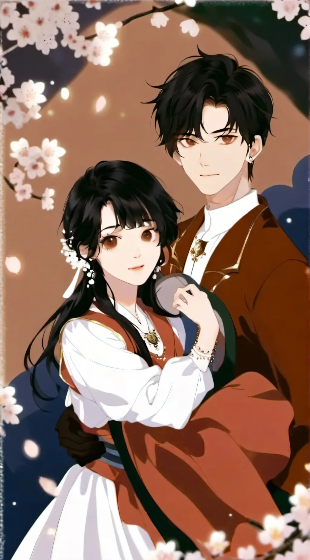 ai character: brother and sister background