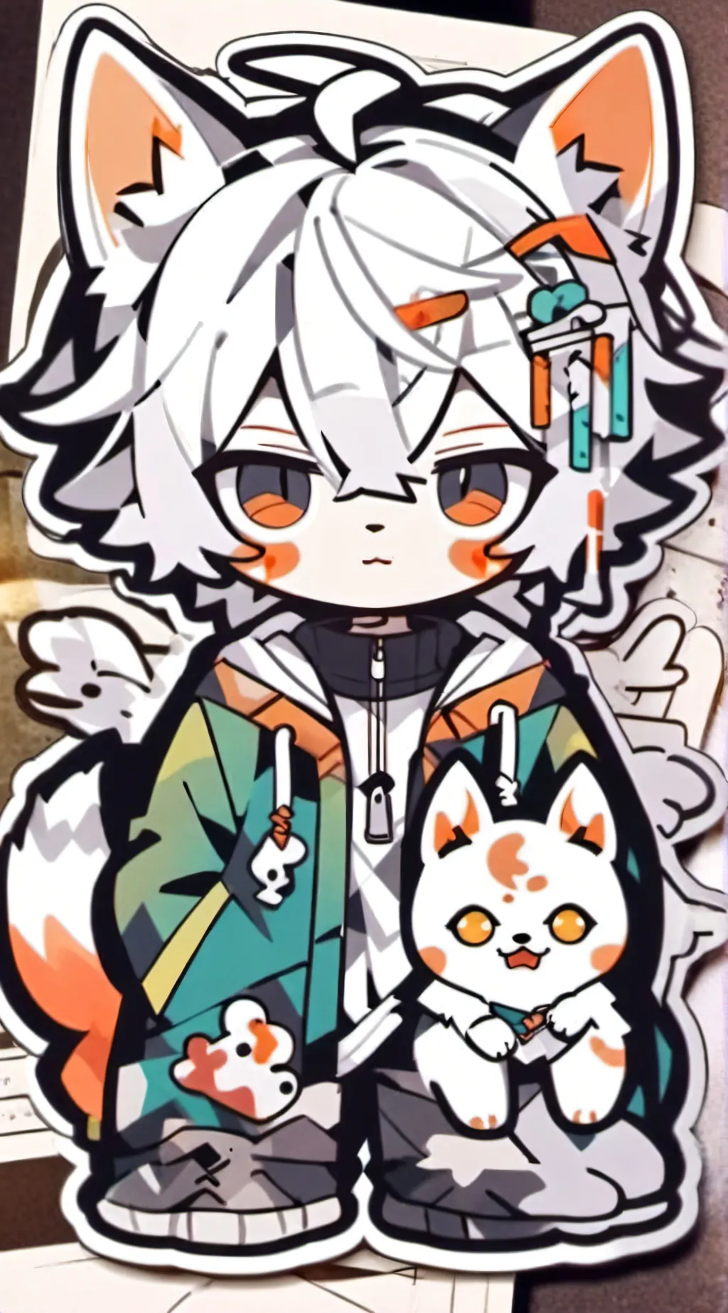 ai character: Hybrid pet  background