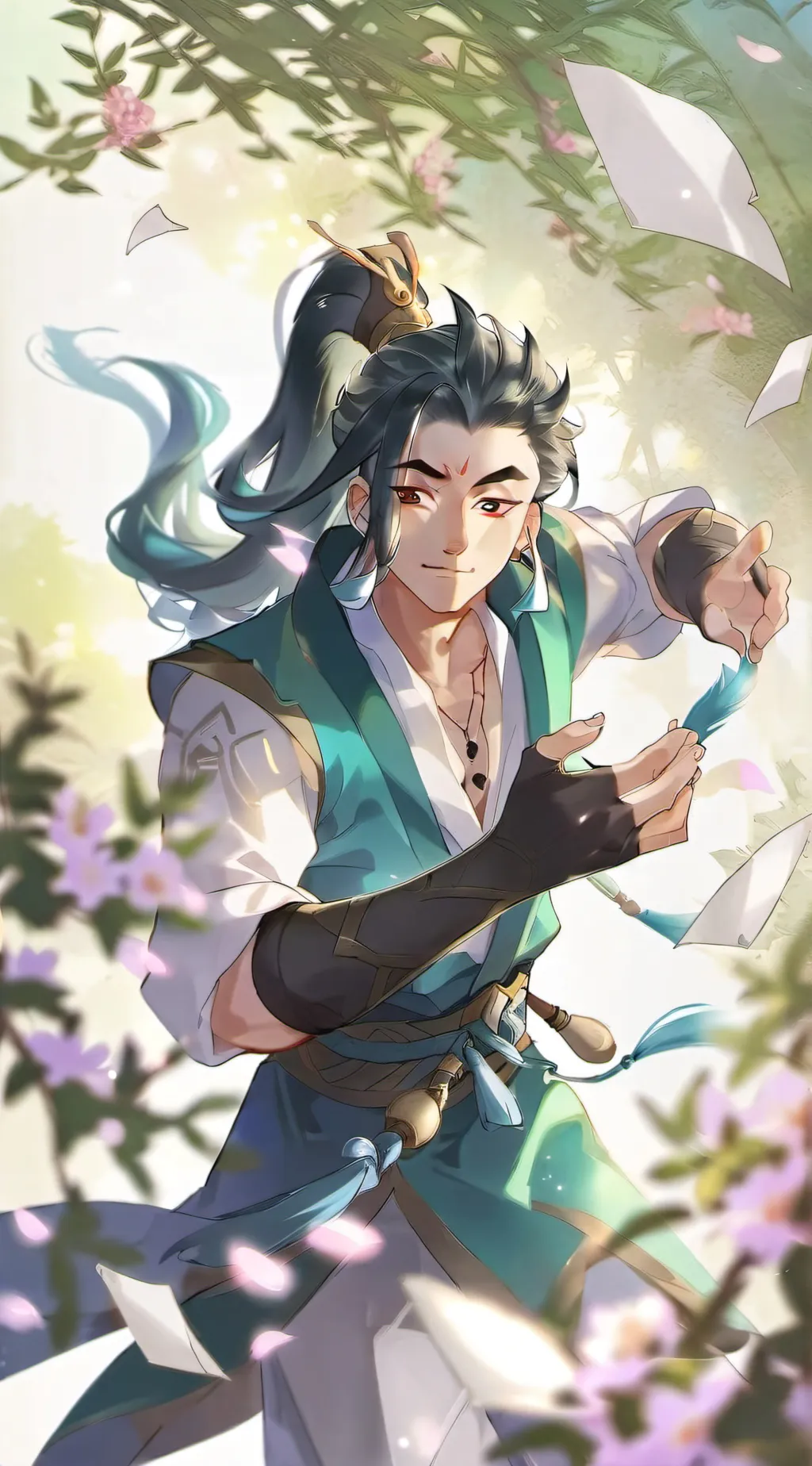 ai character: Adaman background