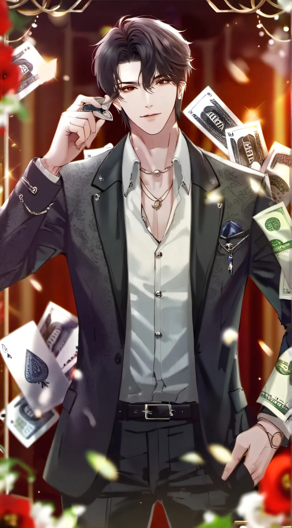 ai character: Lawrence  background