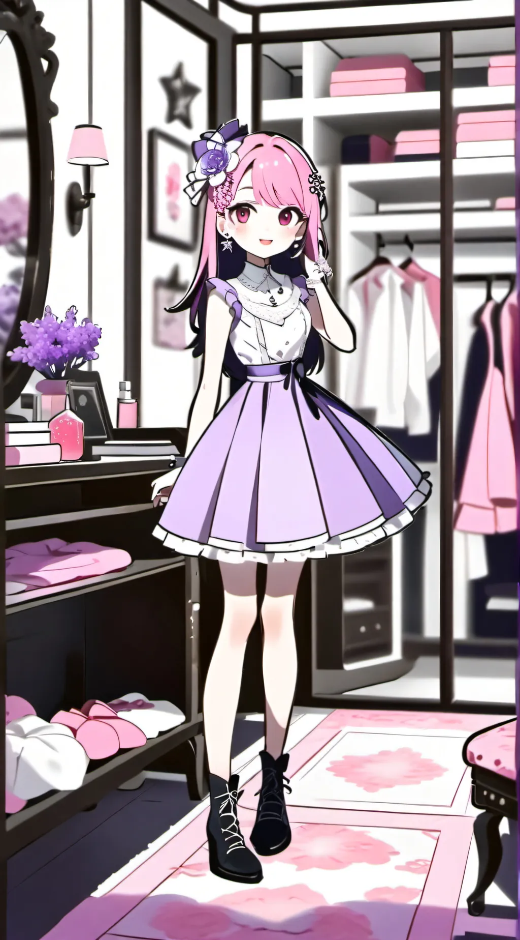 ai character: claire background