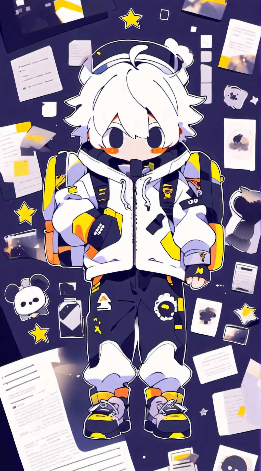 ai character: GILLGILLS background