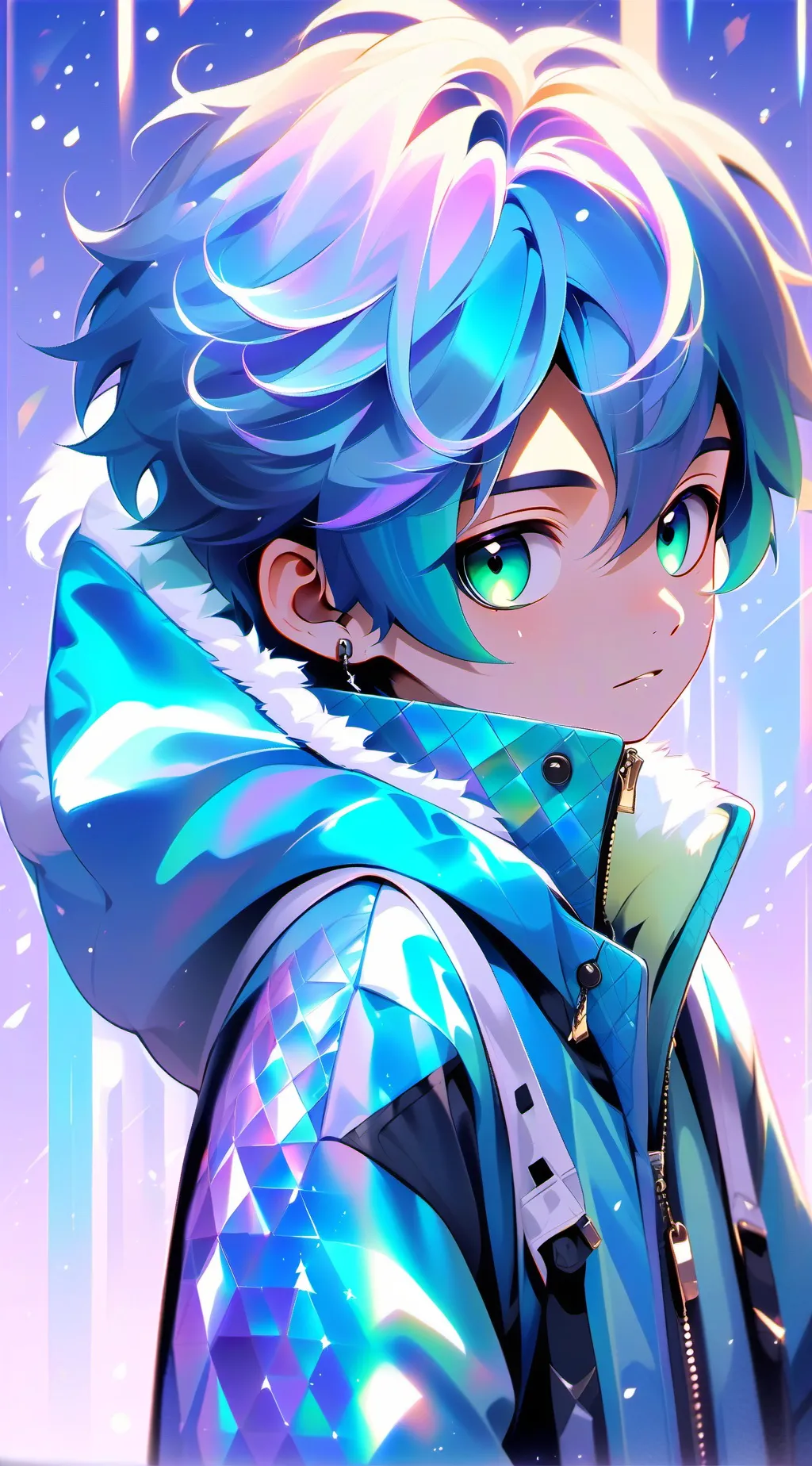 ai character: south Park   background