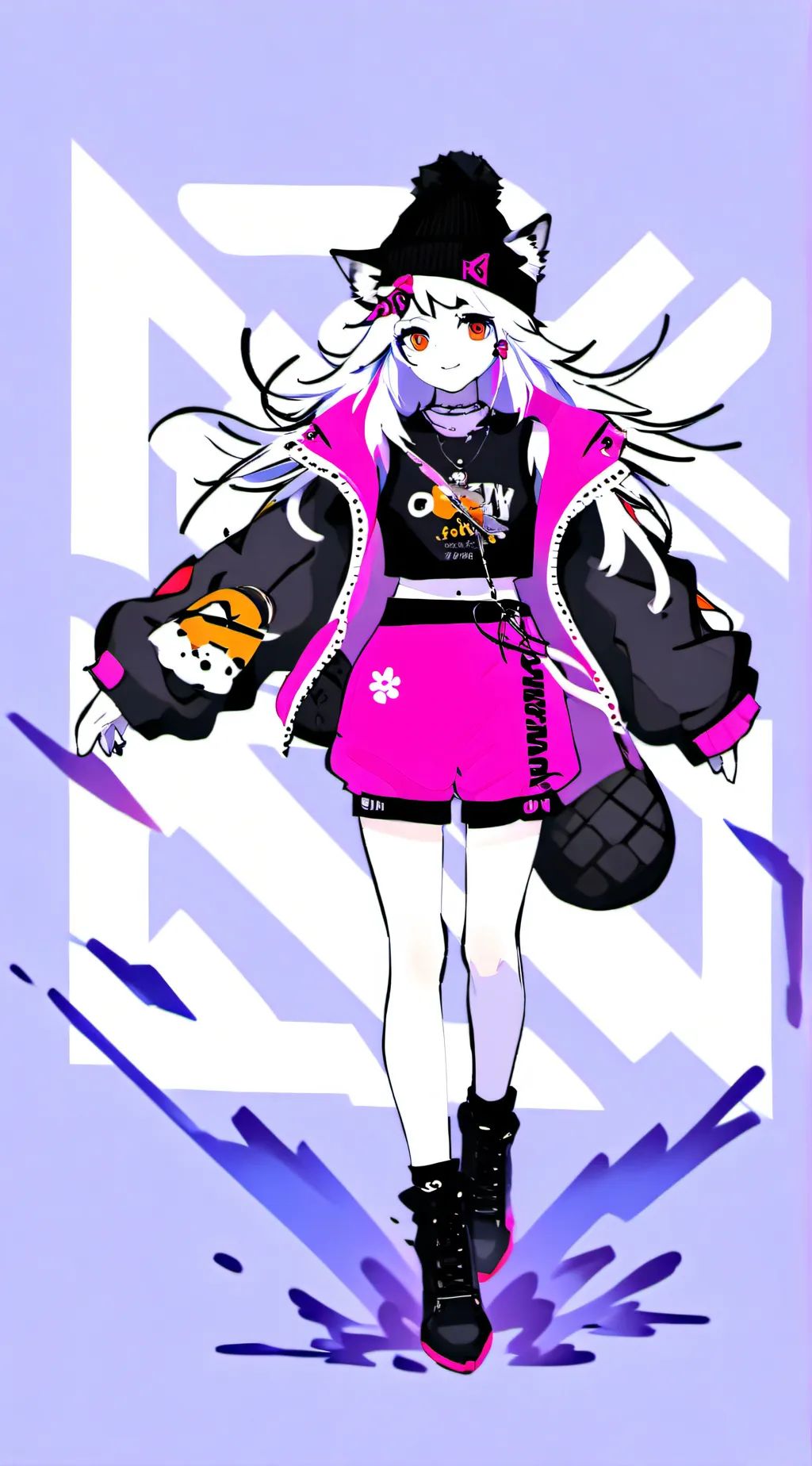 ai character: murder drones fan background