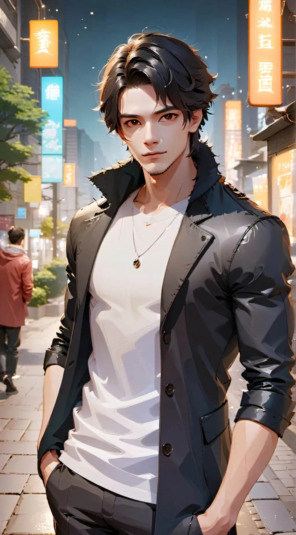 ai character: Aku background
