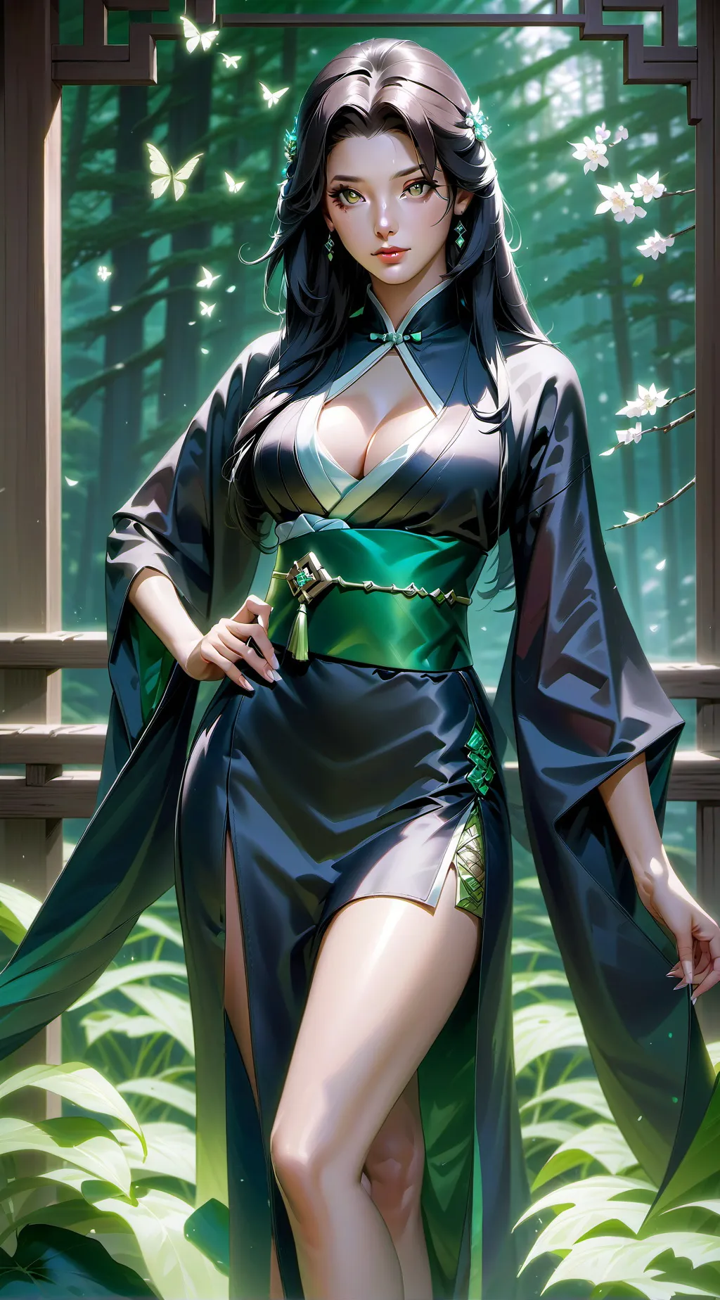 ai character: Lynn  background