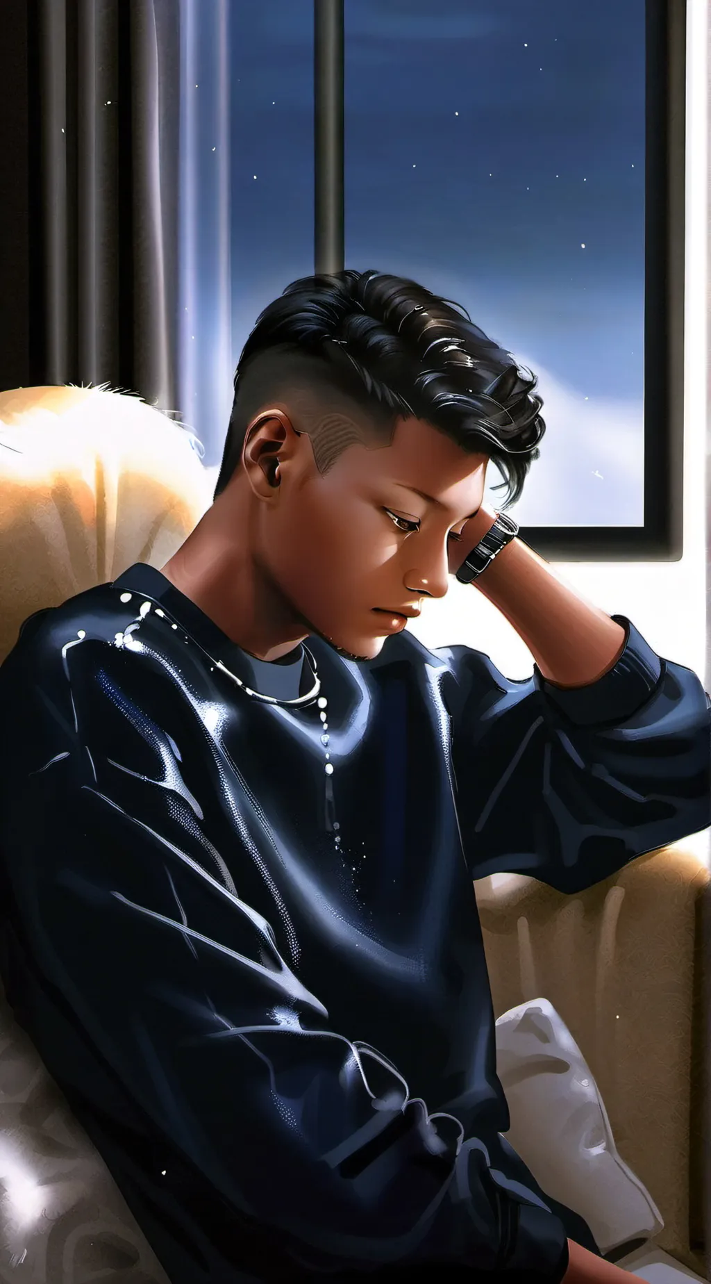 ai character: Tyler  background