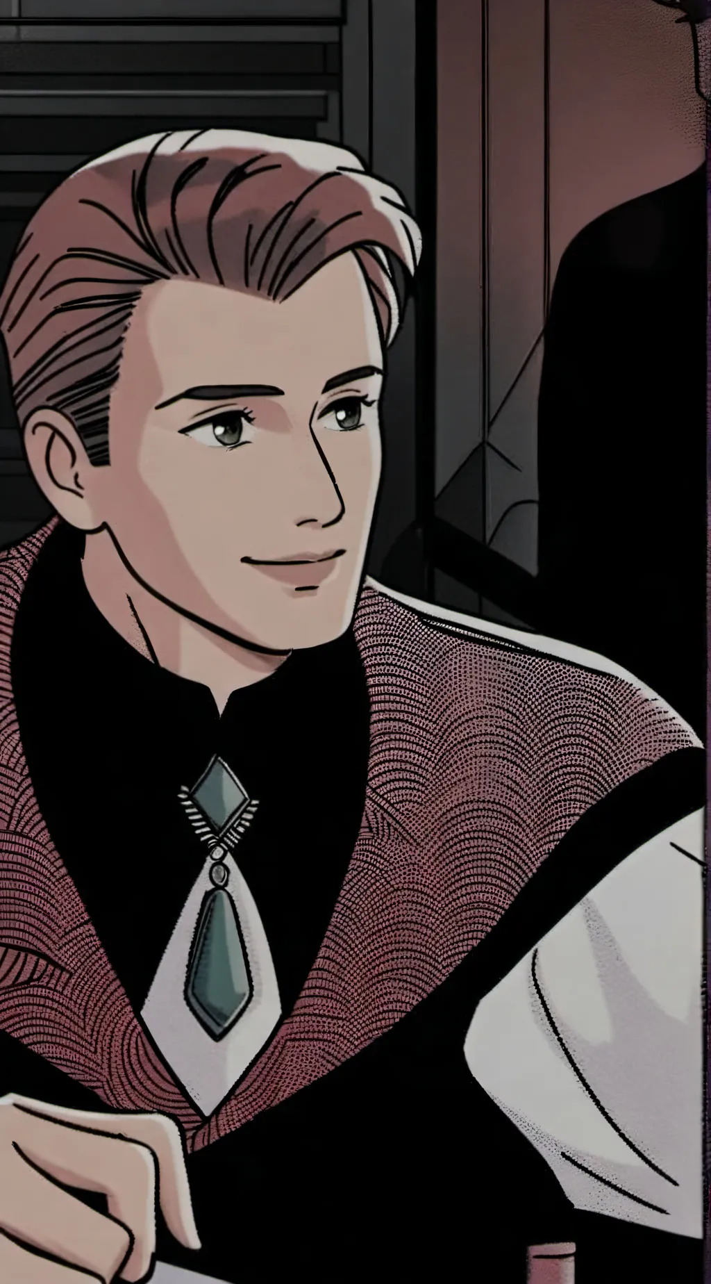 ai character: Cinderella (male)  background