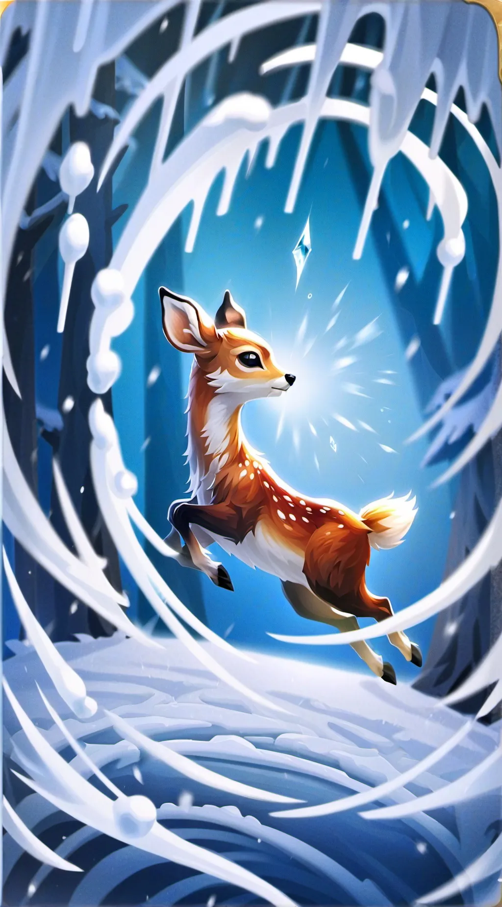 ai character: Bambi background