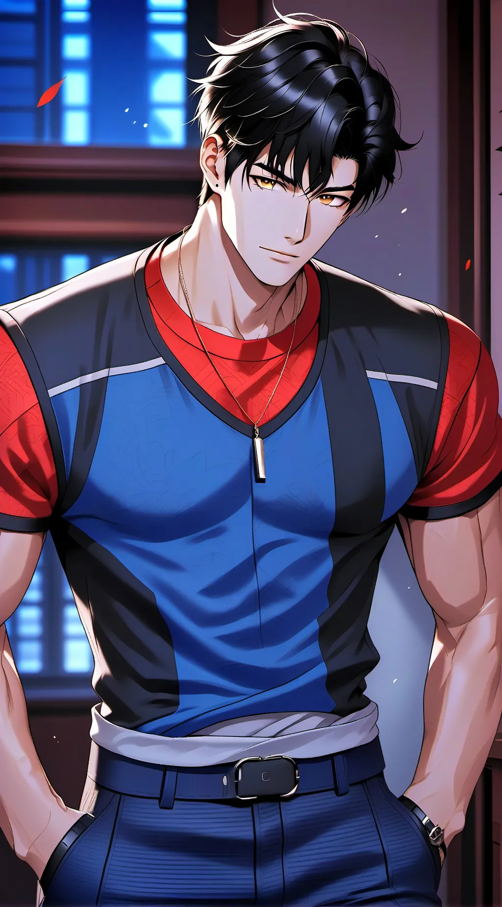 ai character: Vince background