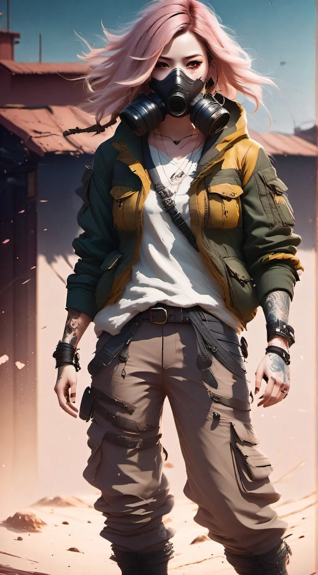 ai character: yorky woods background