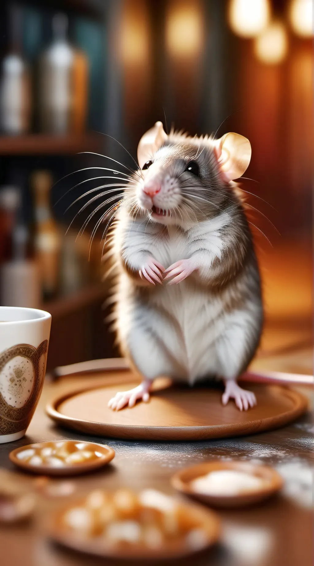 ai character: rat background