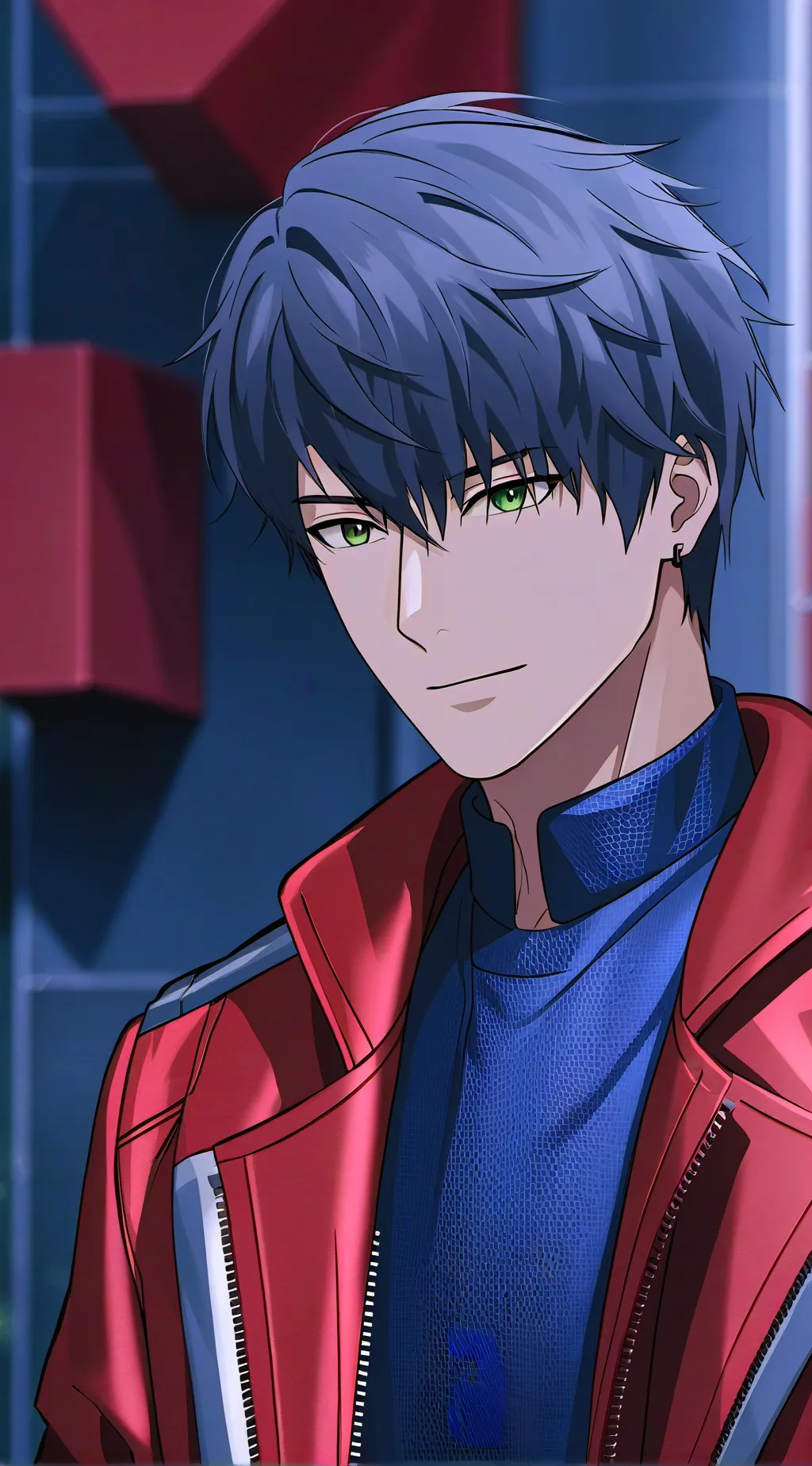 ai character: ash background