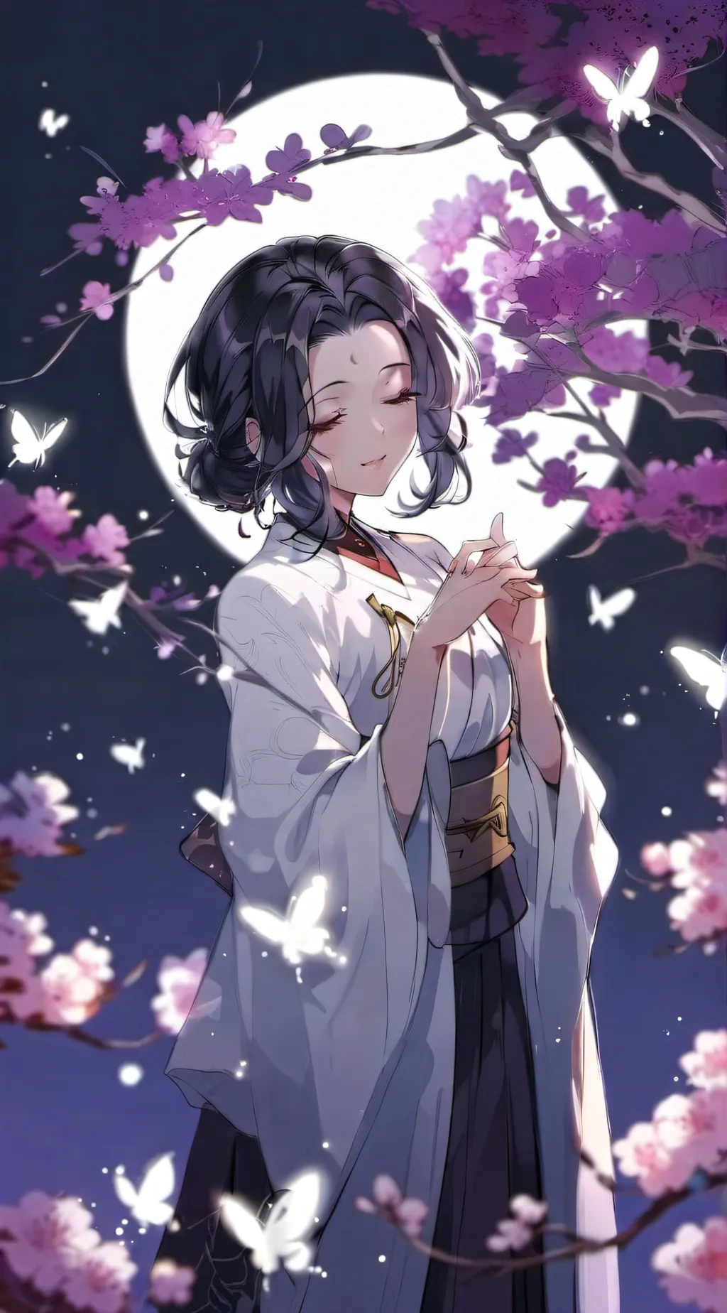 ai character: Hashira 44 background