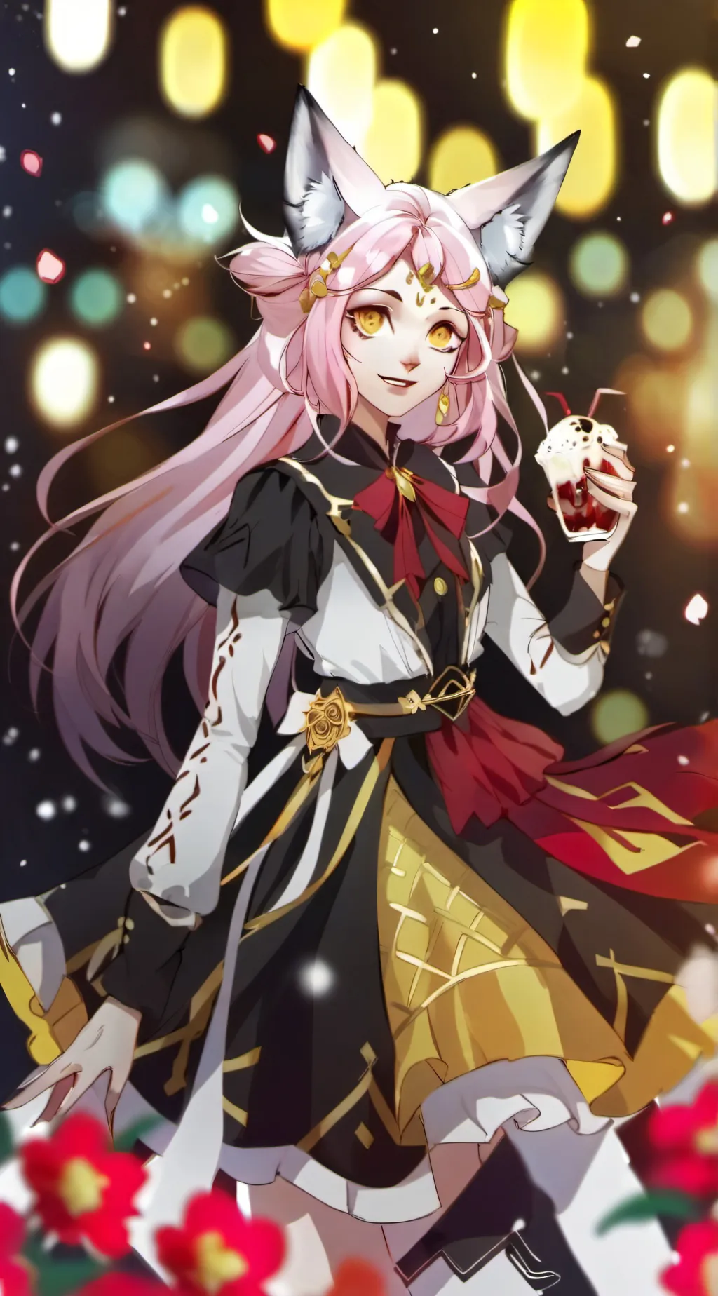 ai character: ANIMAL POWER AU background