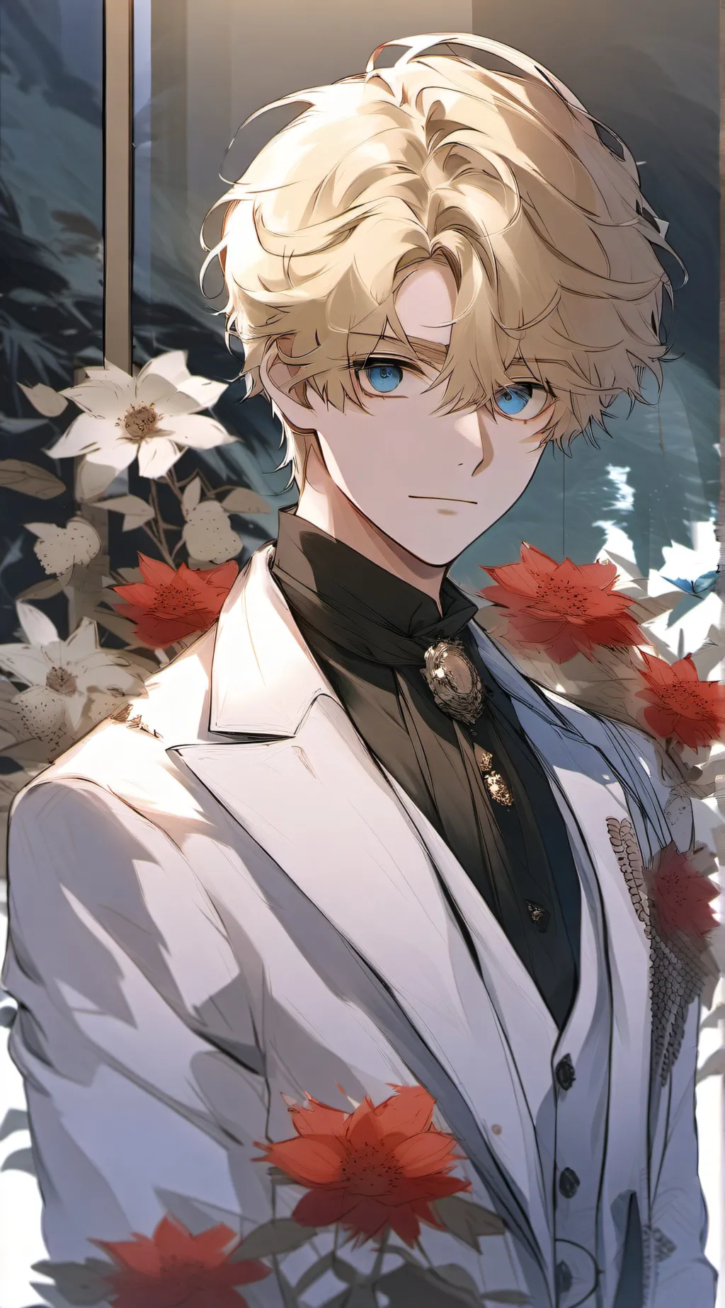 ai character: Austin  background
