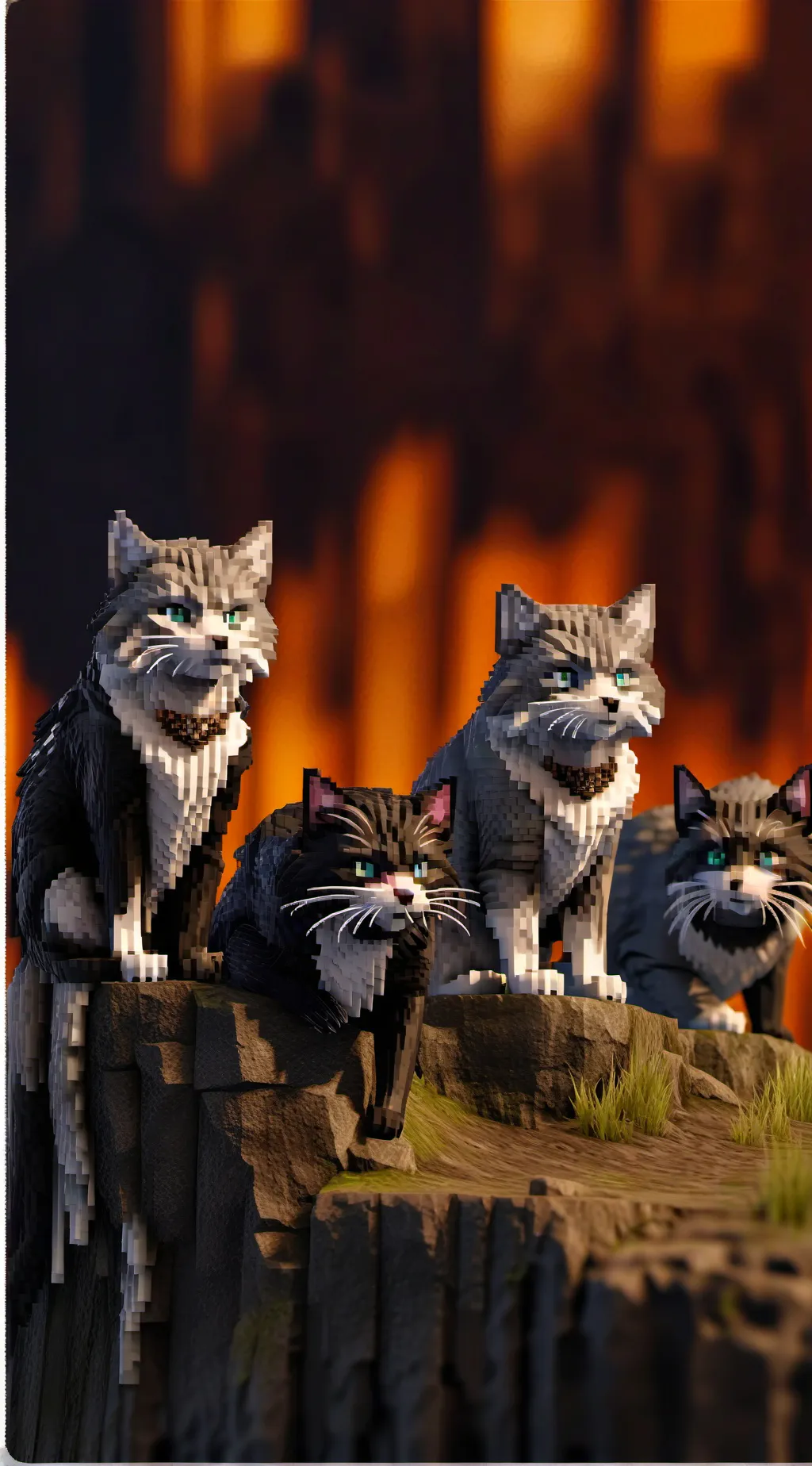 ai character: Warrior cats oc background