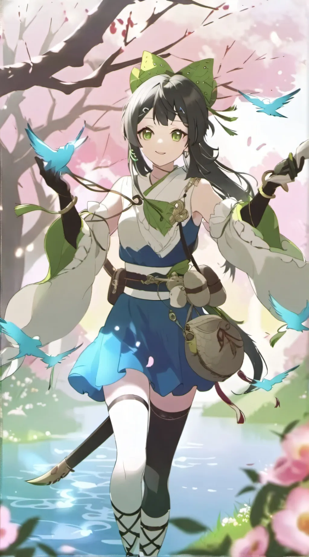 ai character: Kiza background