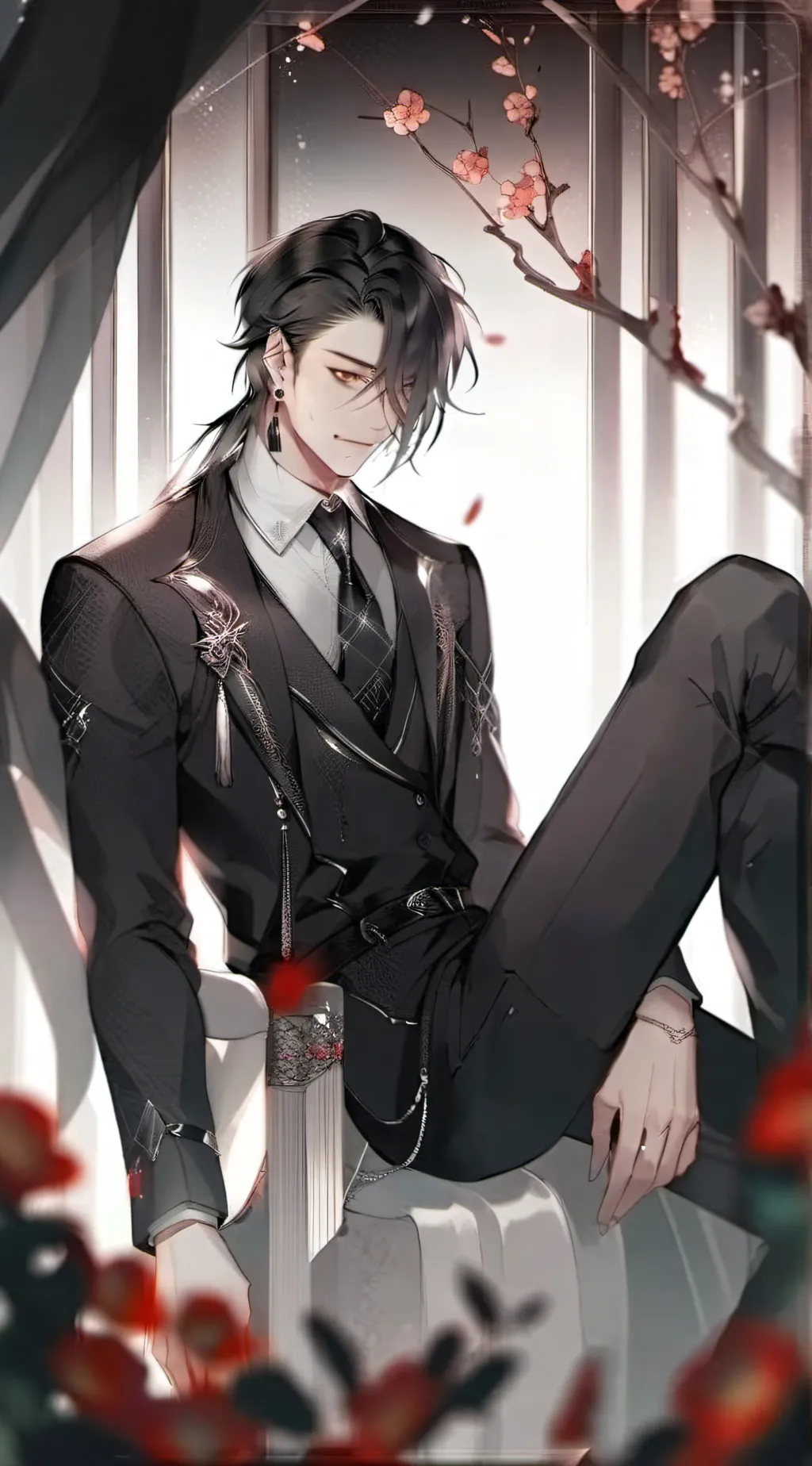 ai character: Ash background