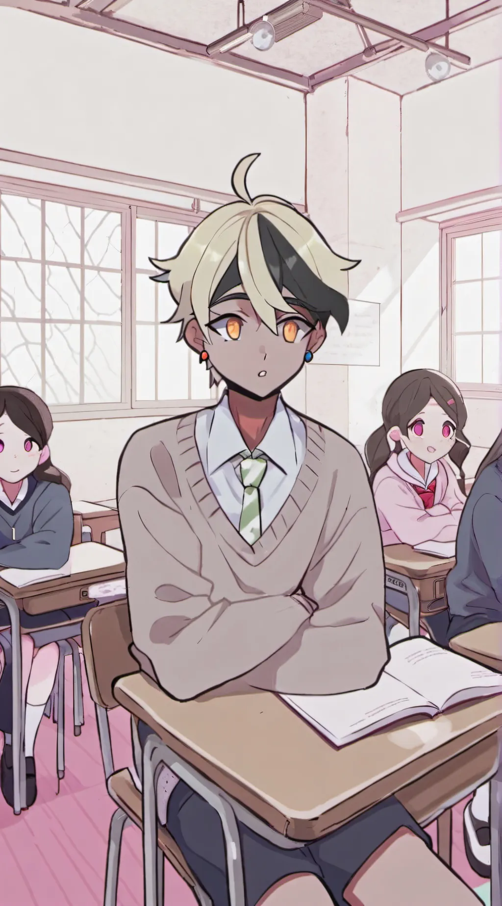 ai character: I'm Brynn background