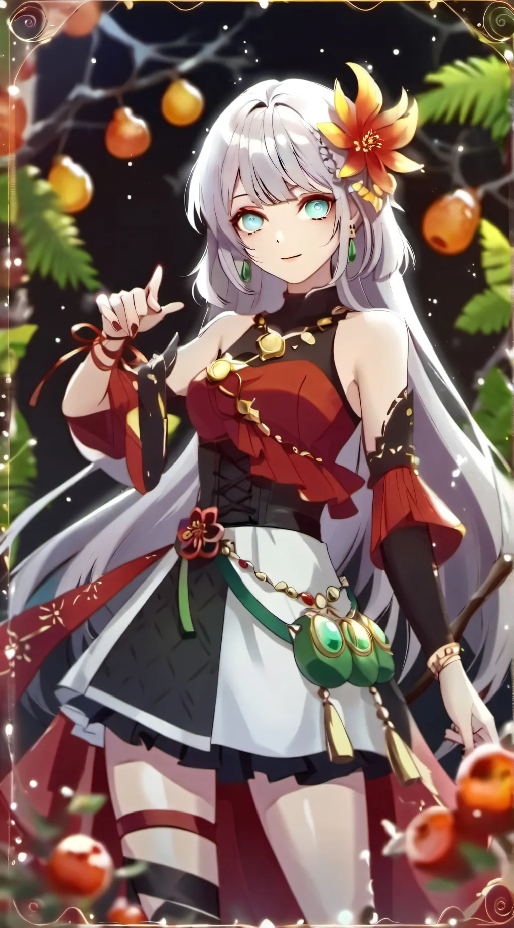 ai character: shy background