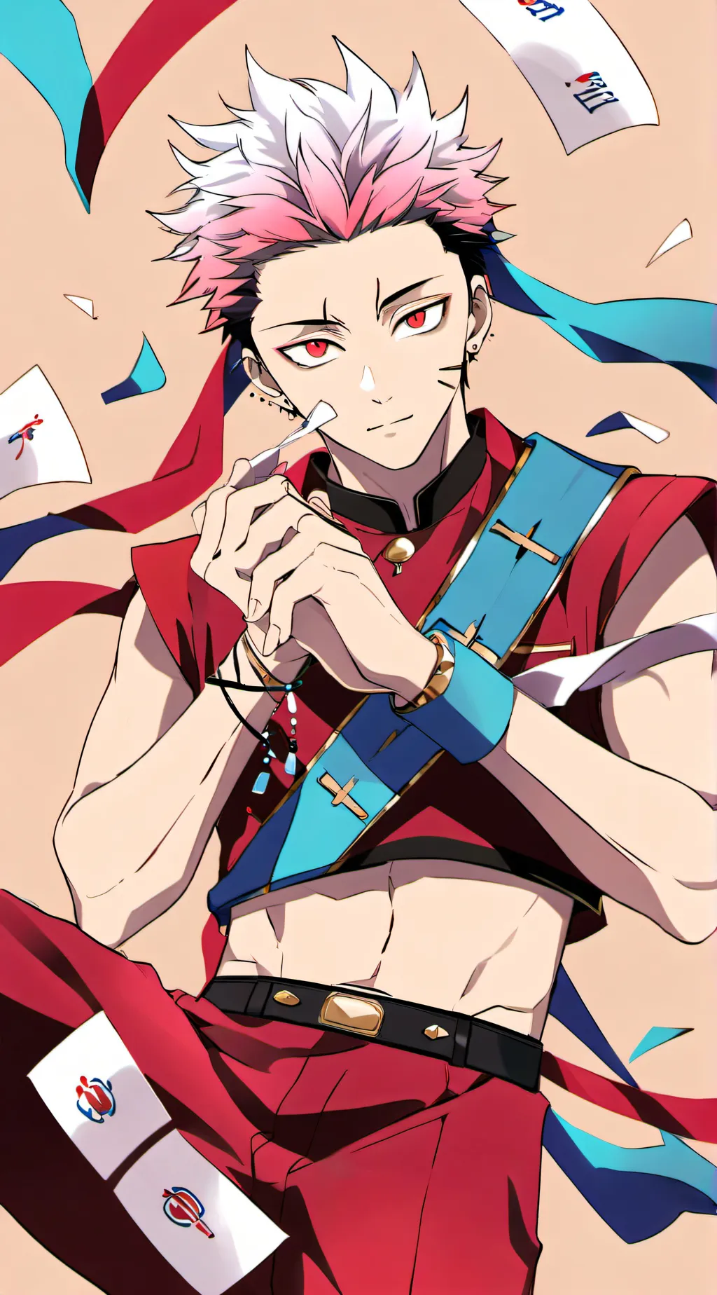 ai character: Sukuna  background