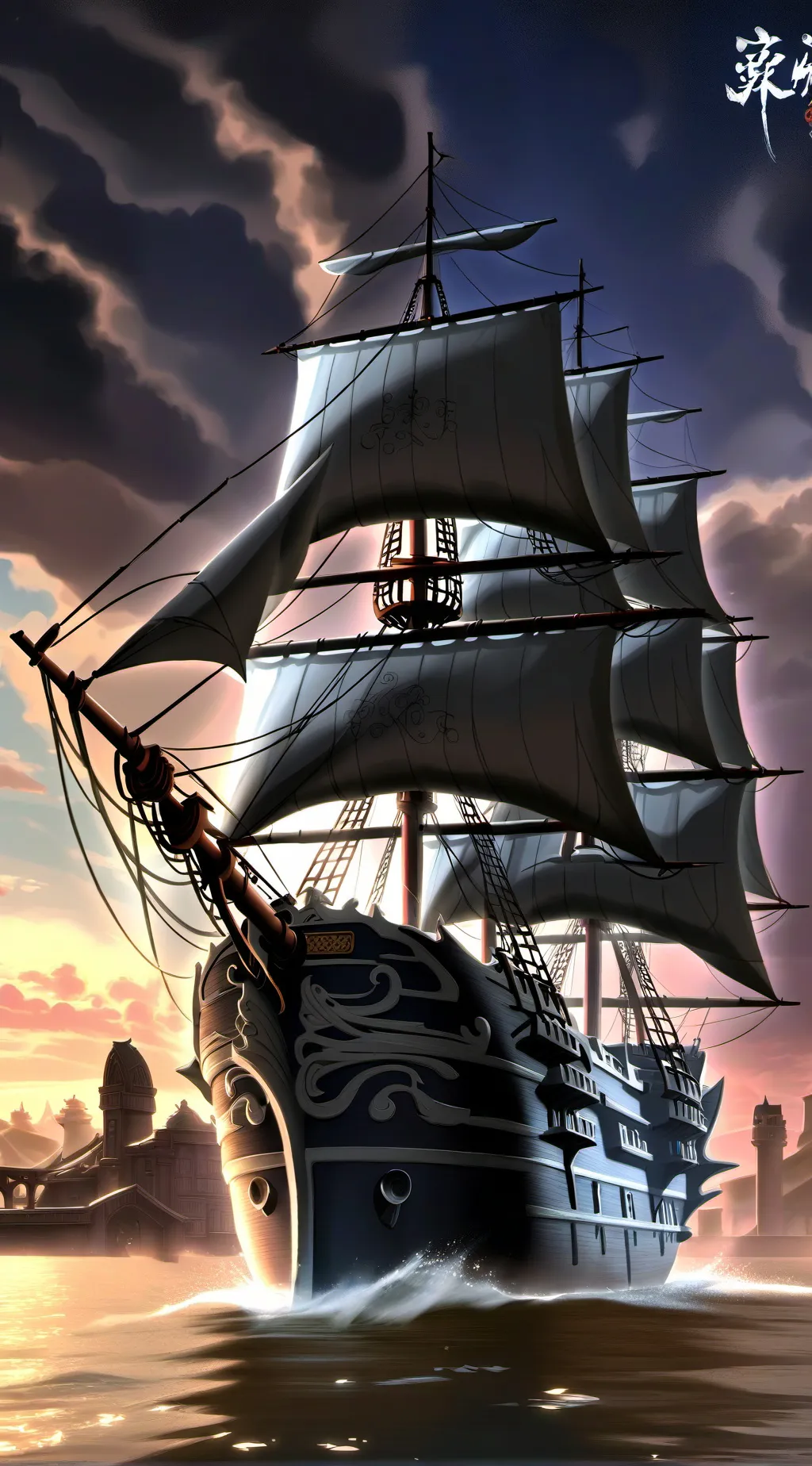 ai character: Straw hats background