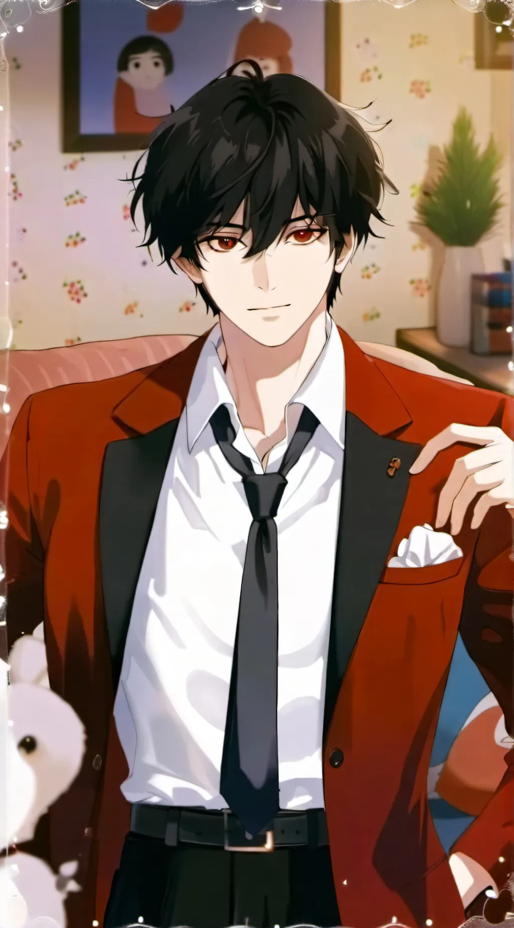 ai character: Max Boyd  background