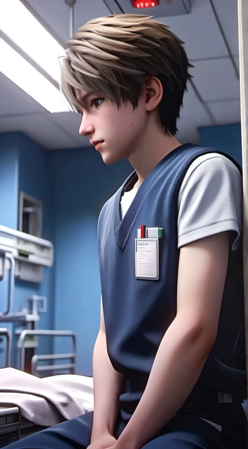 ai character: psych ward background
