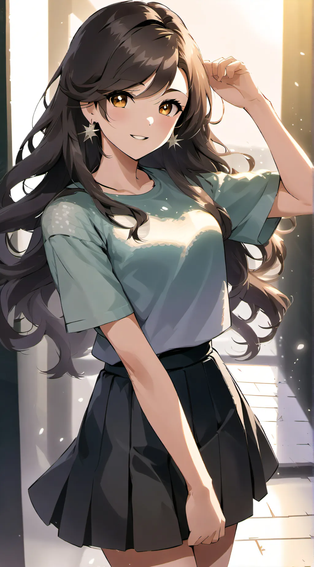 ai character: Lily background
