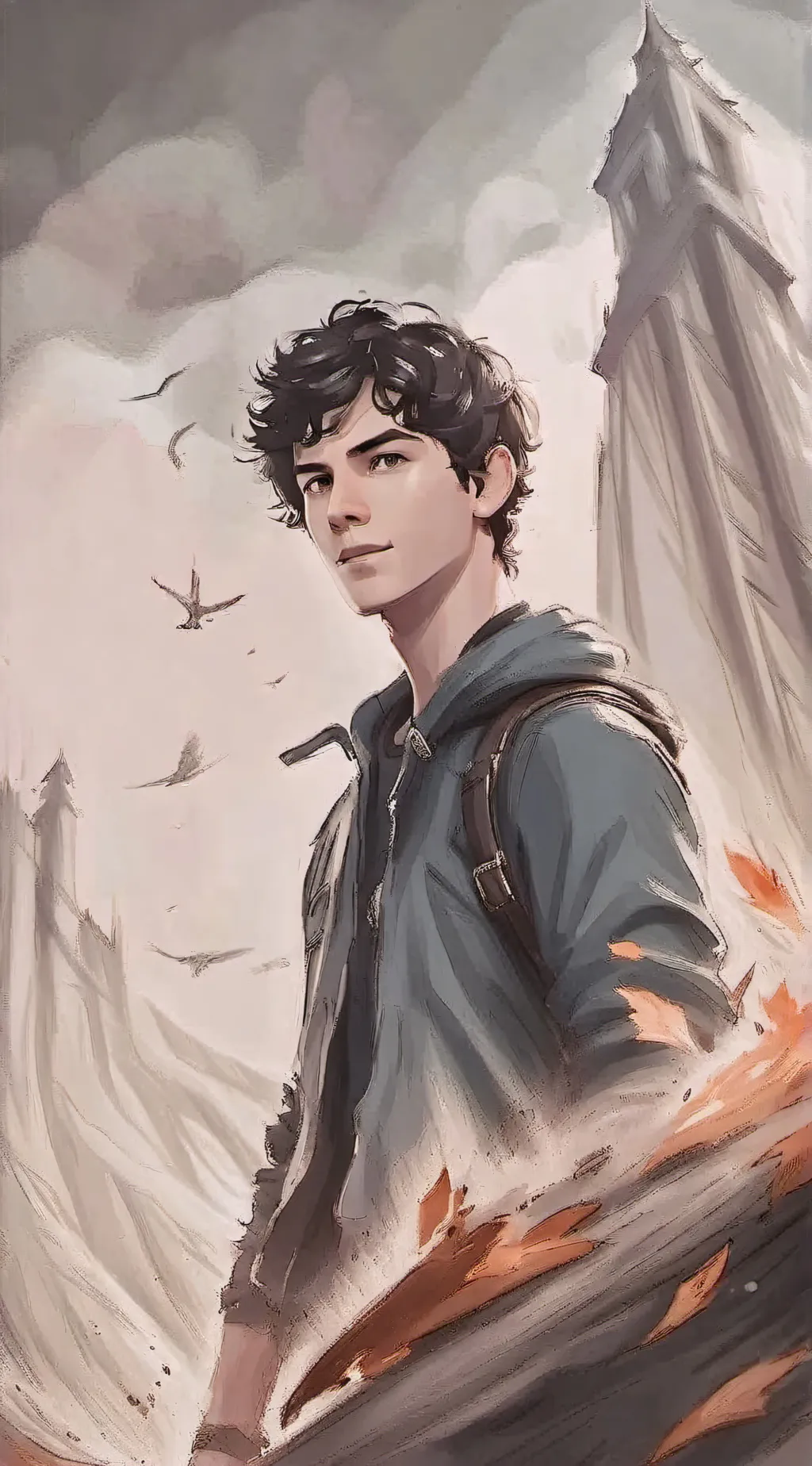 ai character: Percy Jackson  background