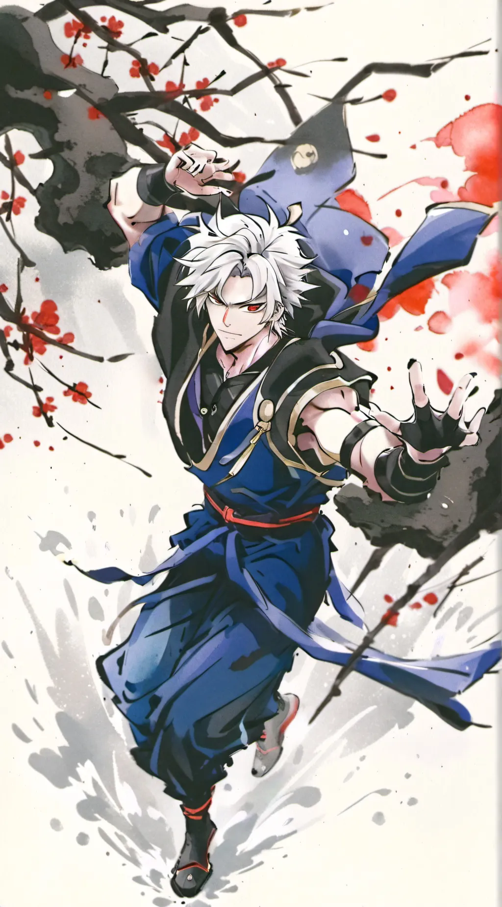 ai character: A demon background