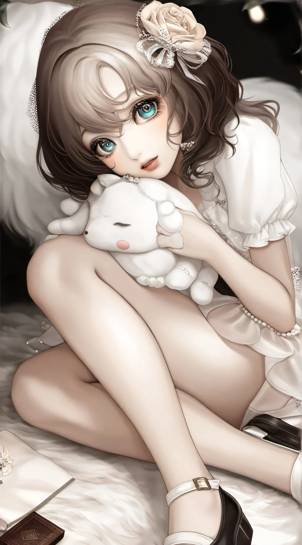 ai character: Cute background