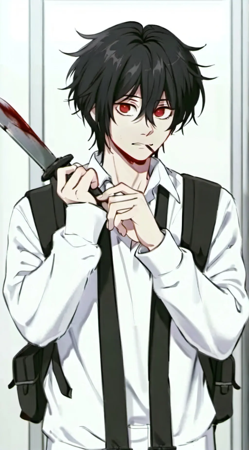 ai character: Jeff the killer🔪 background