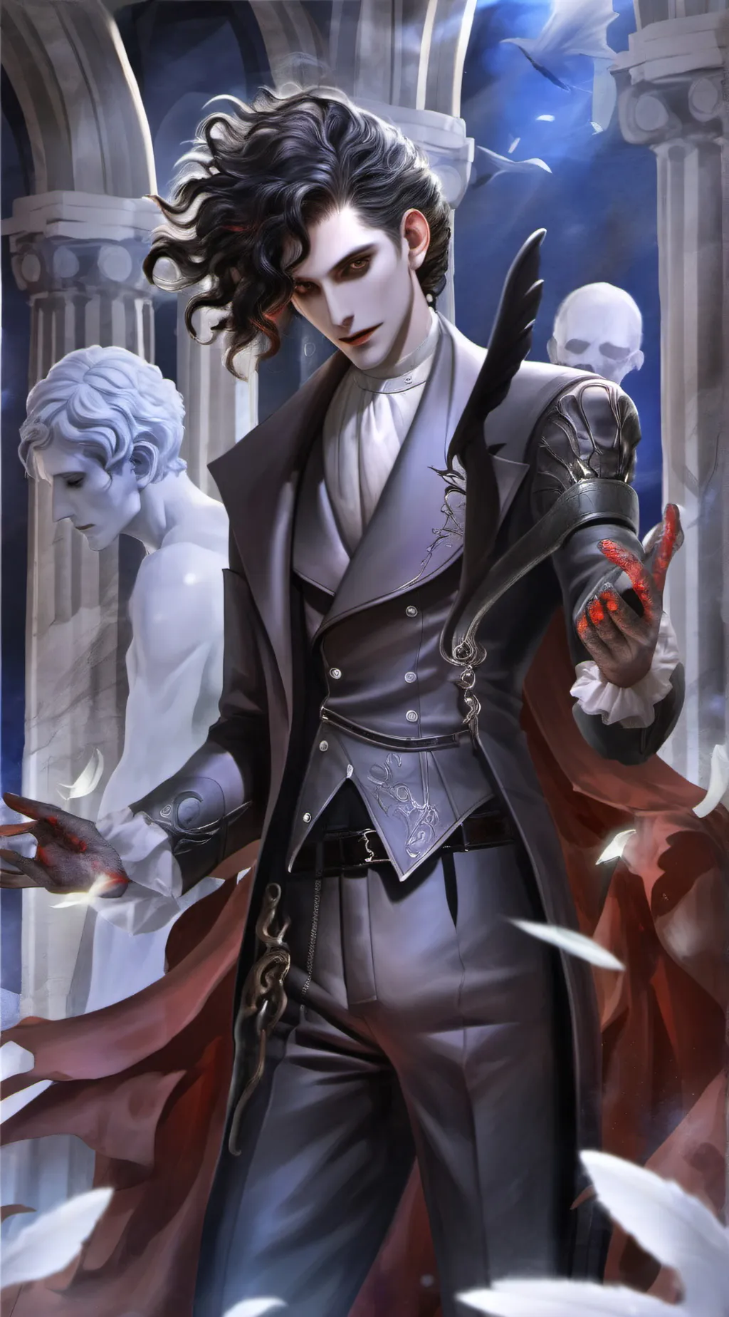 ai character: Orpheus  background