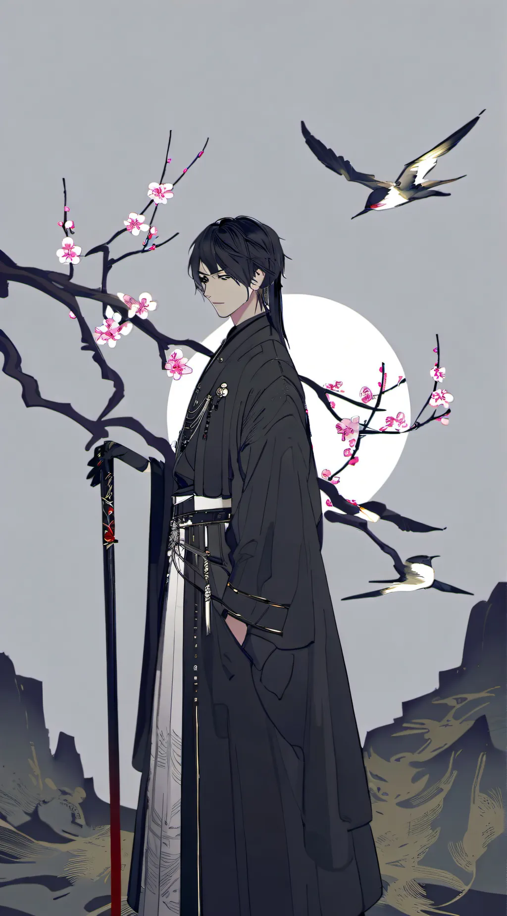 ai character: KnY background