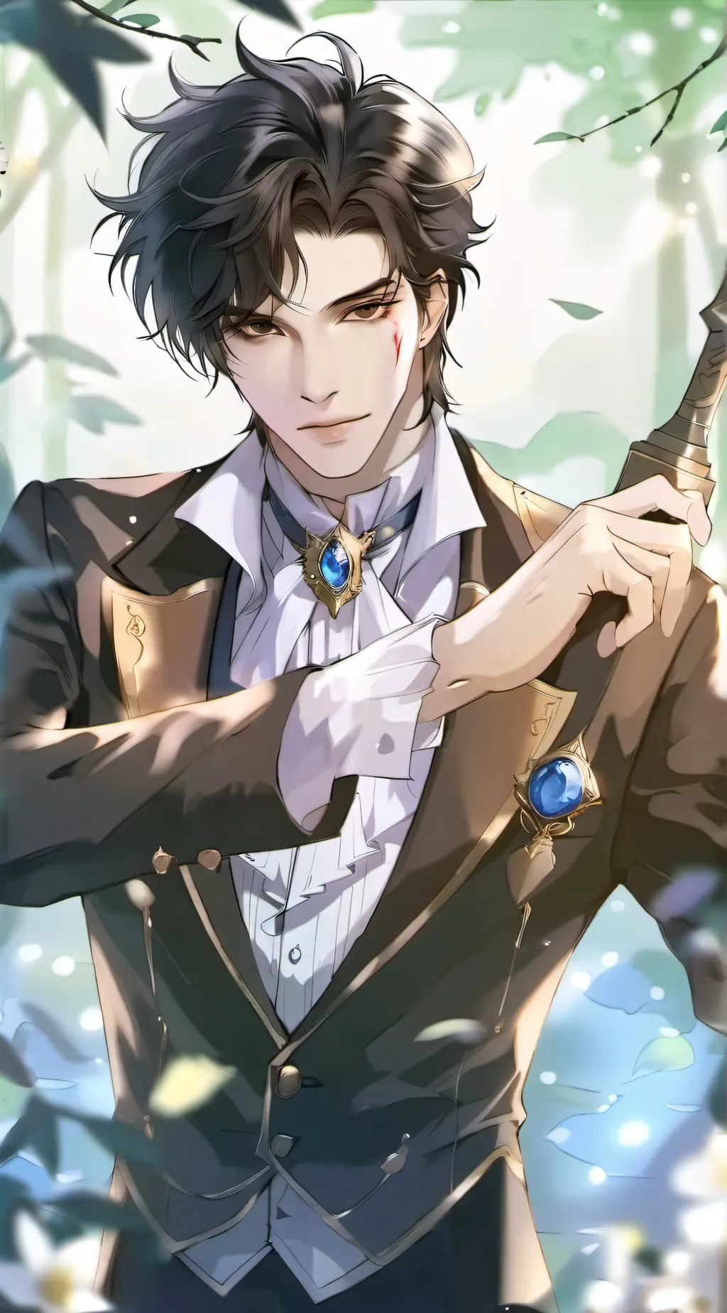 ai character: Aiden Blake  background