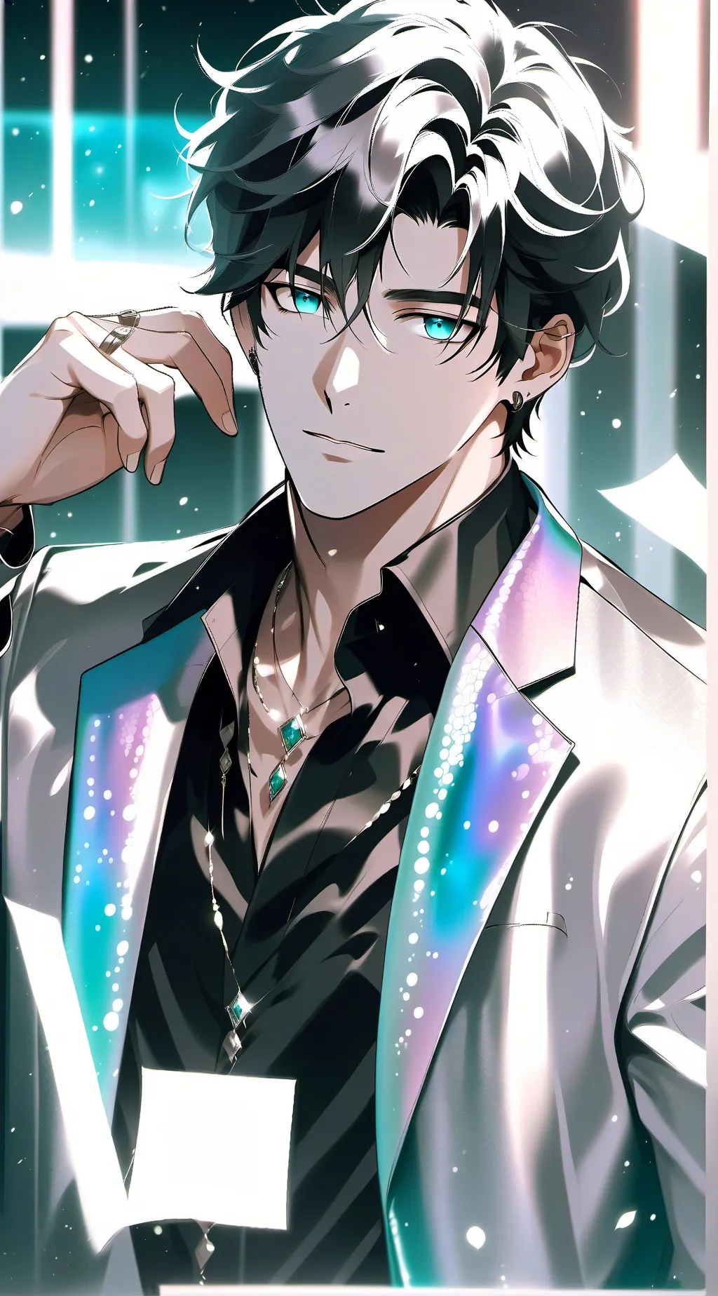 ai character: Liam  background