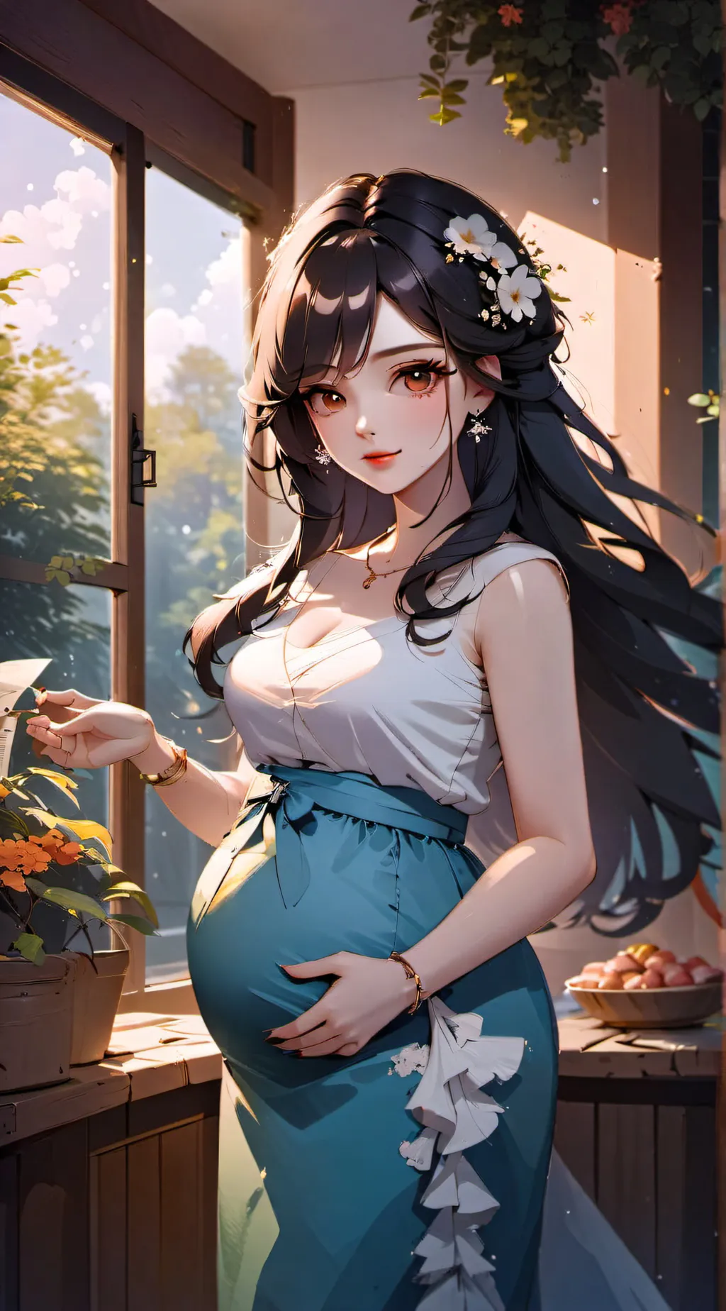 ai character: meh background