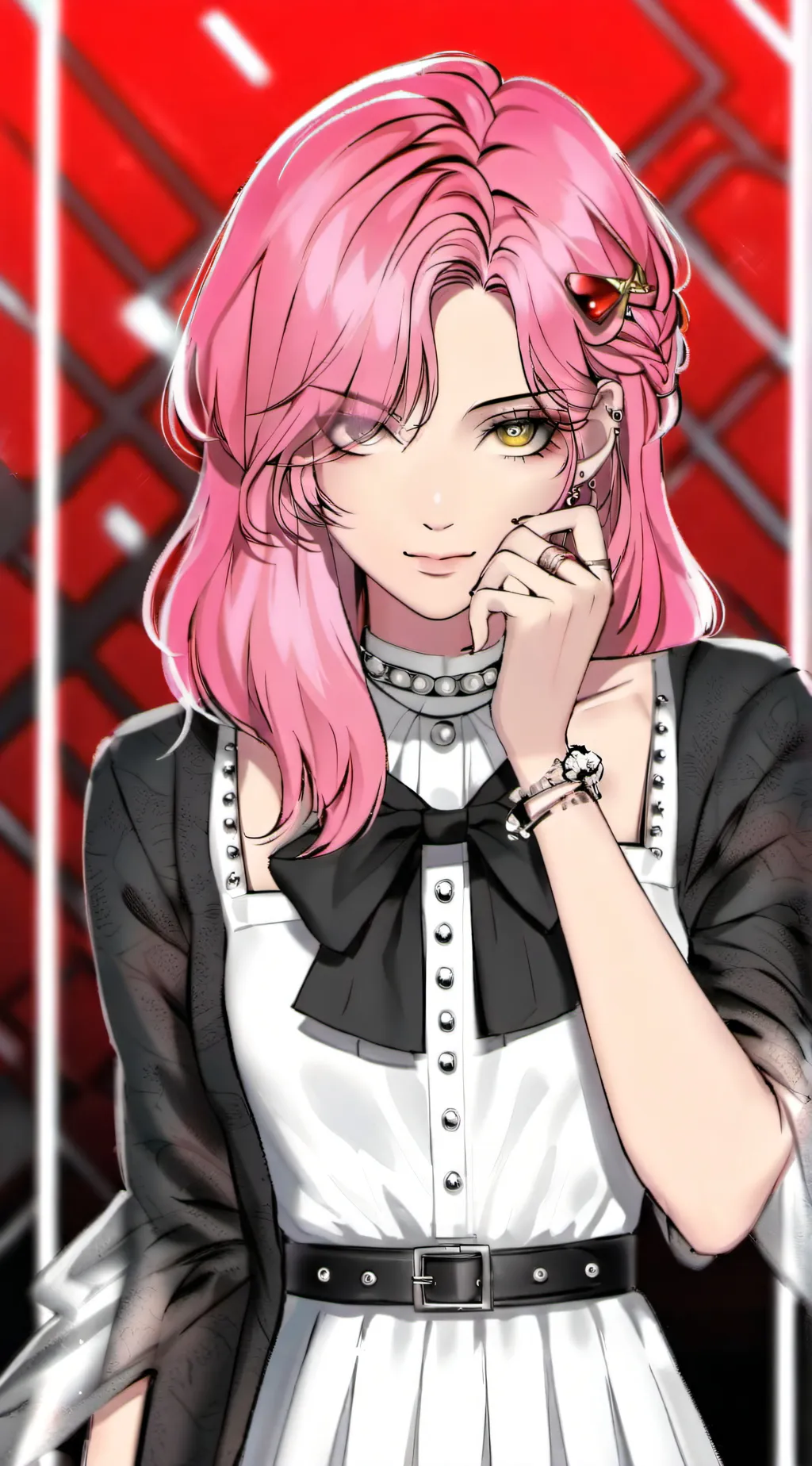 ai character: pick me girl background