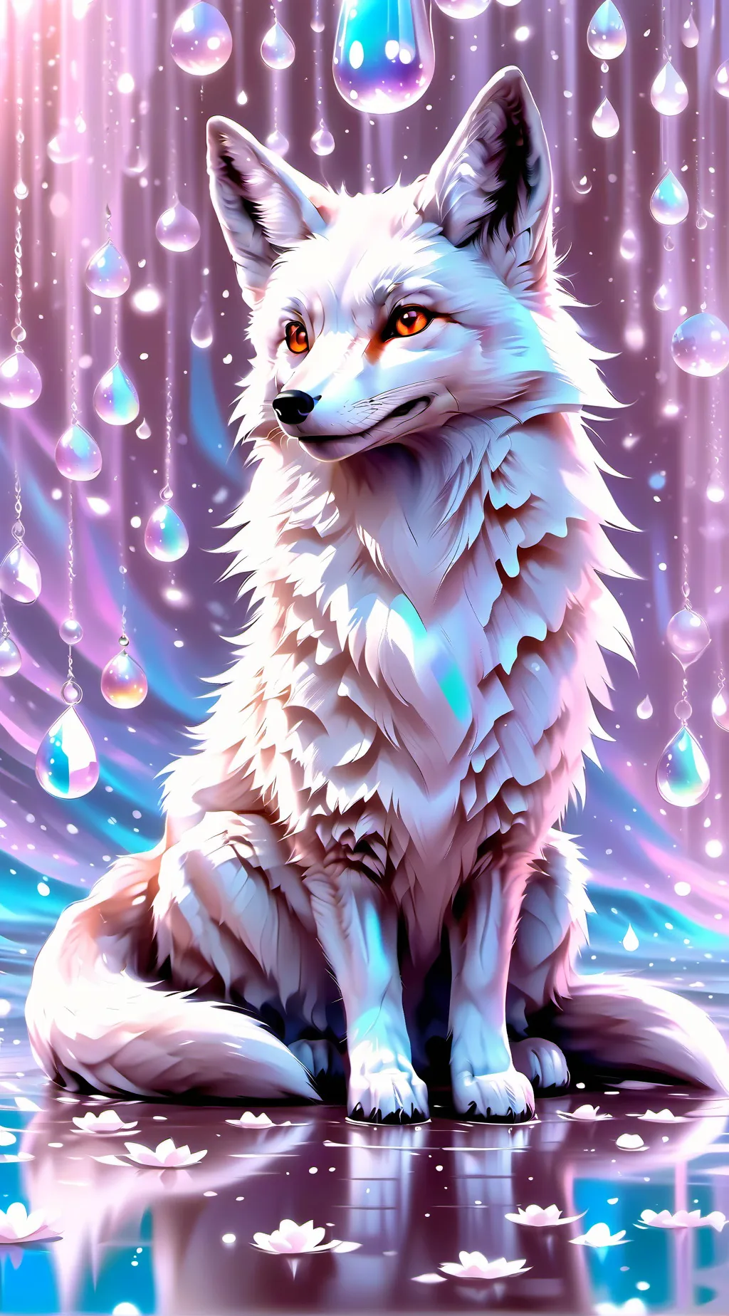 ai character: ur a fox background