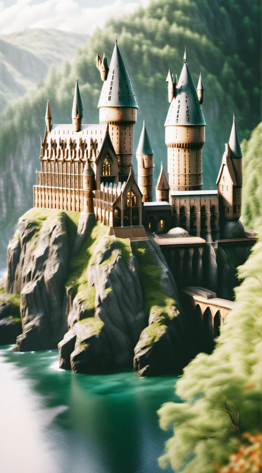ai character: HOGWARTS background