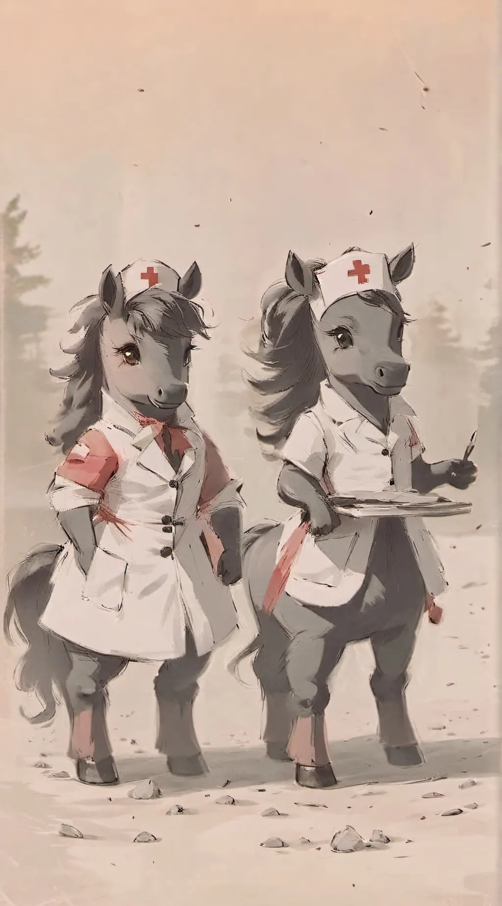 ai character: MLP Nurses background
