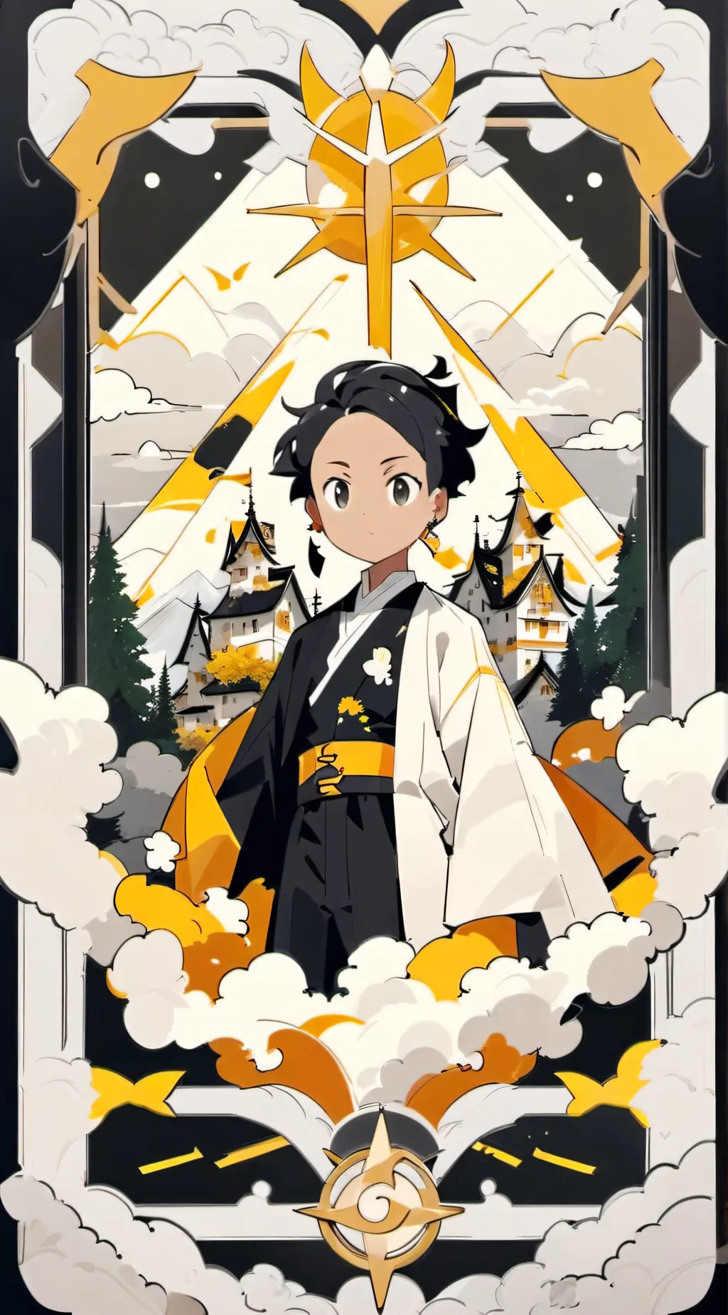 ai character: Goh background