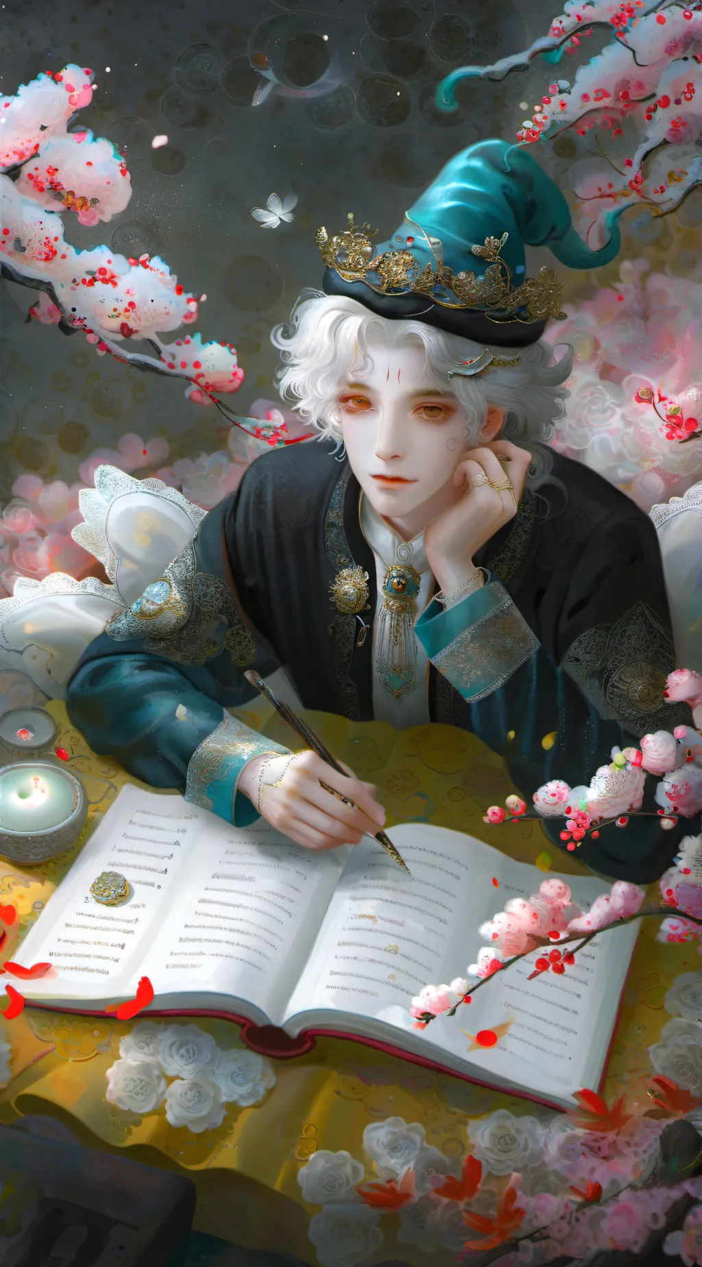 ai character: Homework background