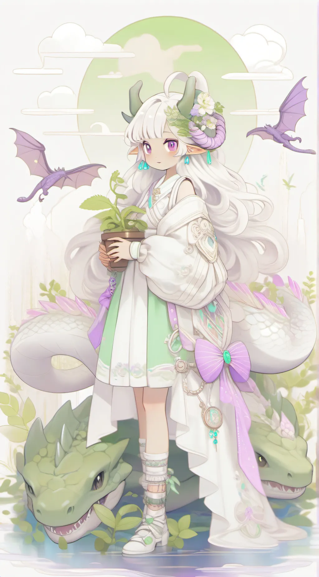 ai character: The Lindworm background