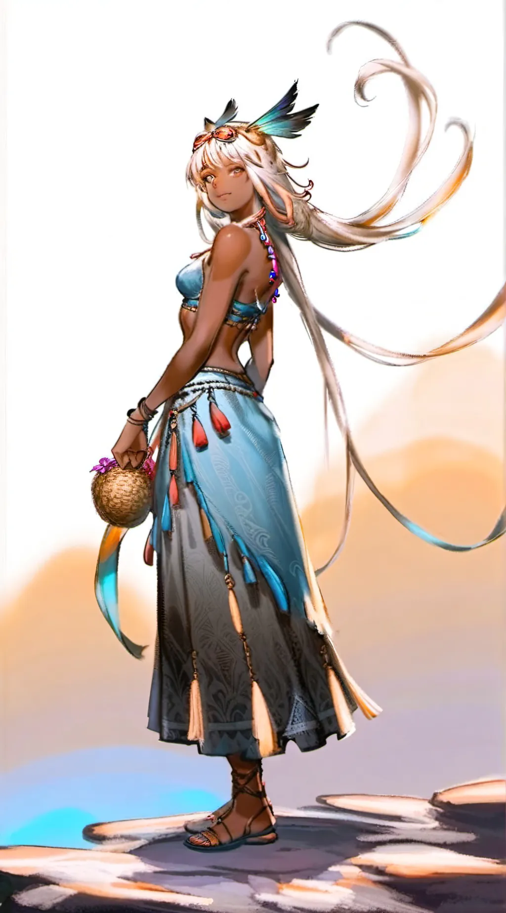 ai character: Avalore background
