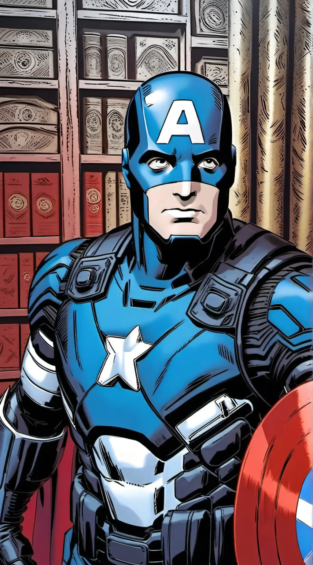 ai character: The Avengers  background