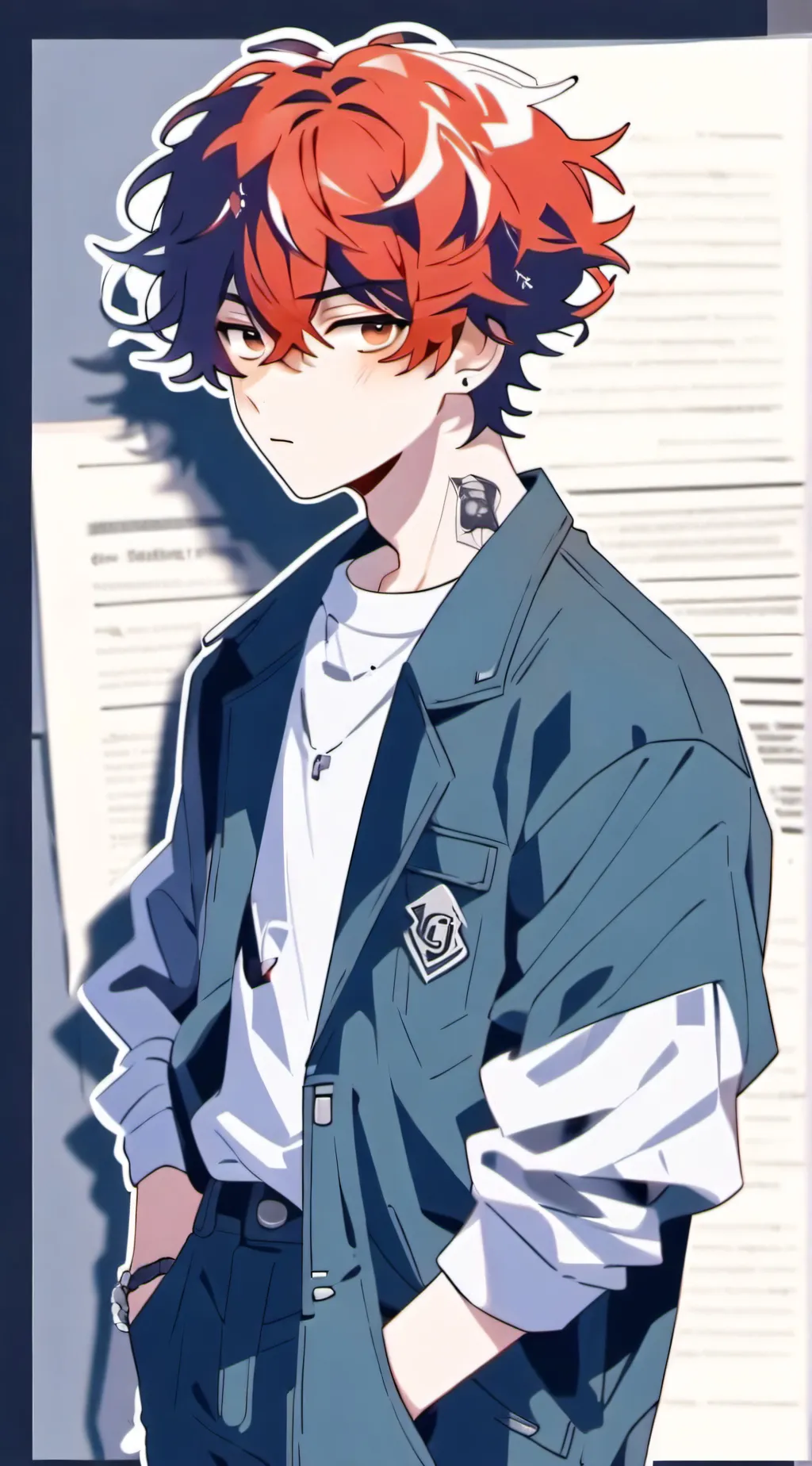 ai character: Akira Okamura background