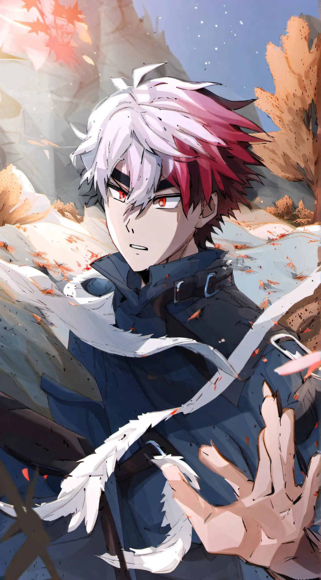 ai character: Shoto background